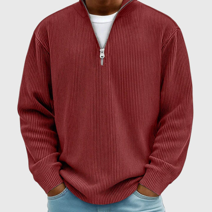 Morten | Moderne Half Zip Trøje