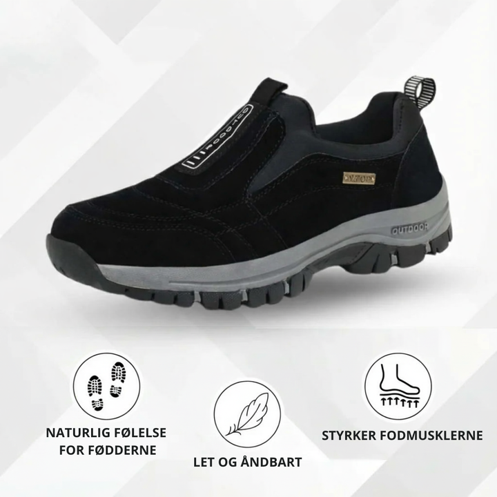 Oliver™ | Komfortable slip-on sko med skridsikker sål