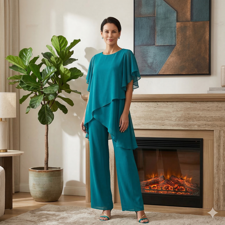 Maria | Elegant chiffonsæt
