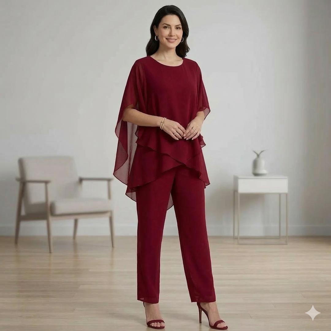 Maria | Elegant chiffonsæt