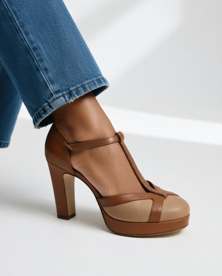 Almira | Stilfulde retro pumps med optimal støtte