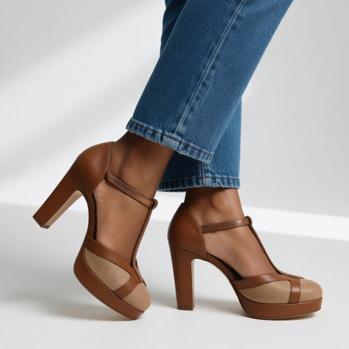 Almira | Stilfulde retro pumps med optimal støtte