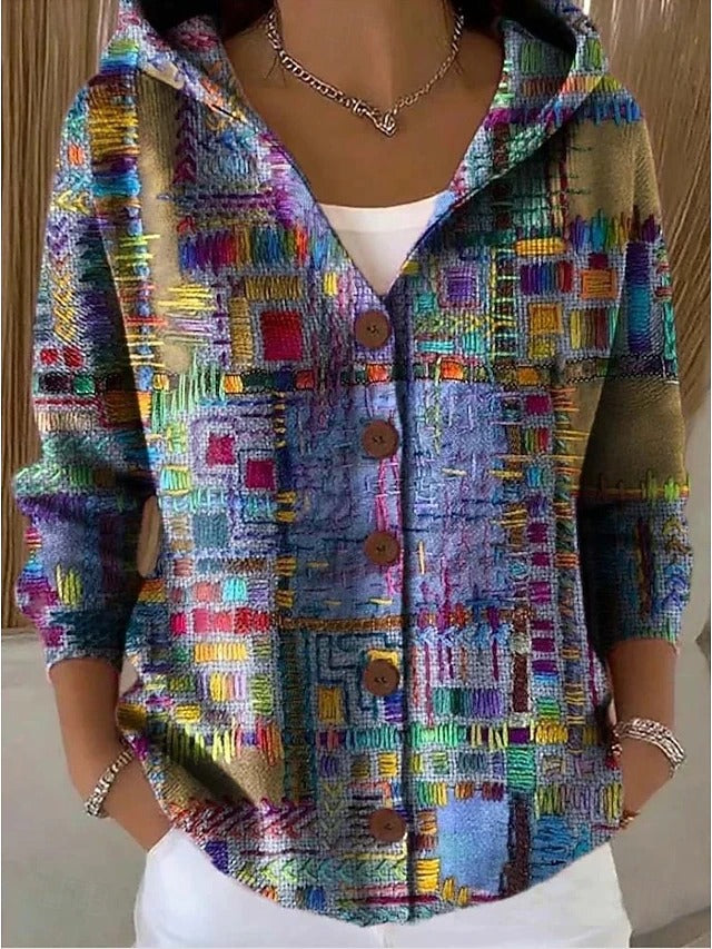 Karen™ | Varm Lang Cardigan til Kvinder