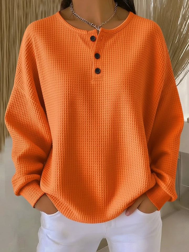 Anne | Hyggelig Waffelstrikket Henley