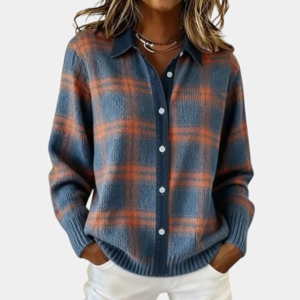Emilie | Elegant lang vintercardigan