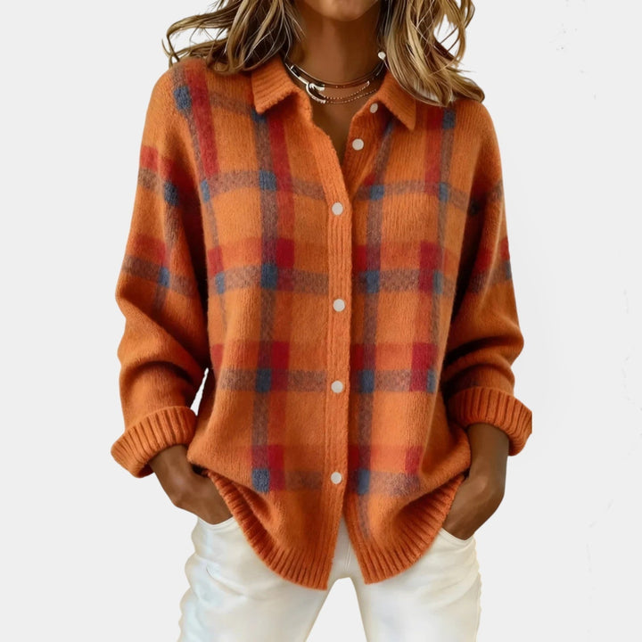 Emilie | Elegant lang vintercardigan