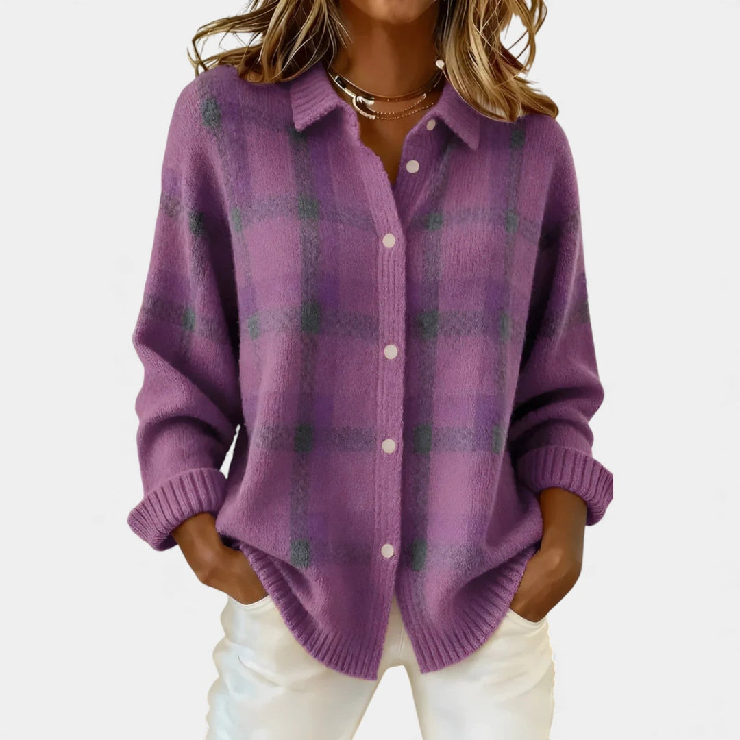 Emilie | Elegant lang vintercardigan