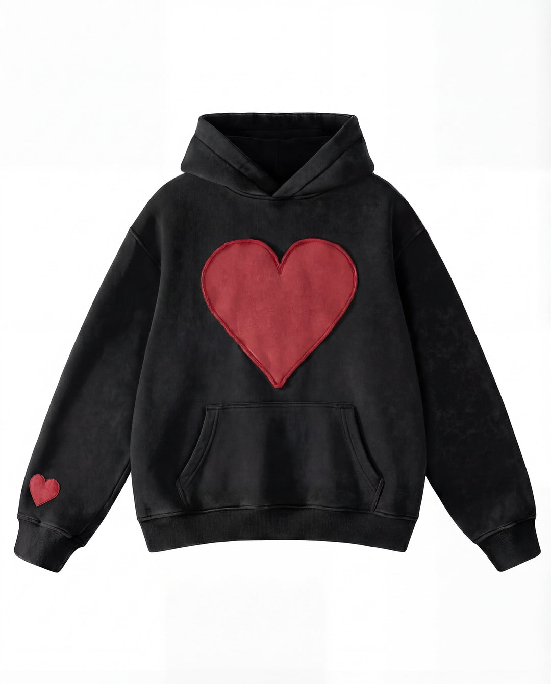 Elisa – Oversized Pullover med Hjertedesign